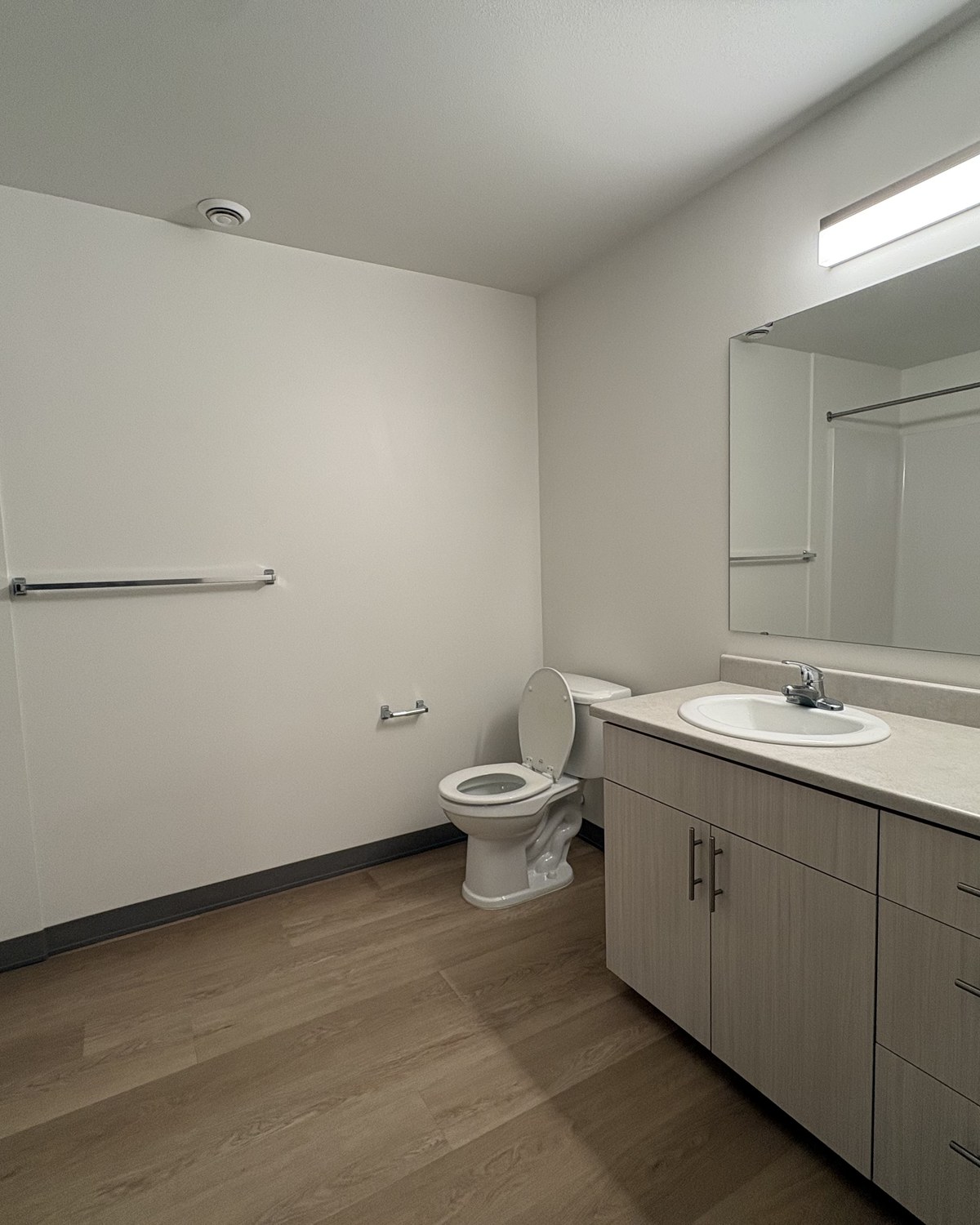 Clean kitchen and living space typical of Bellevue, WA